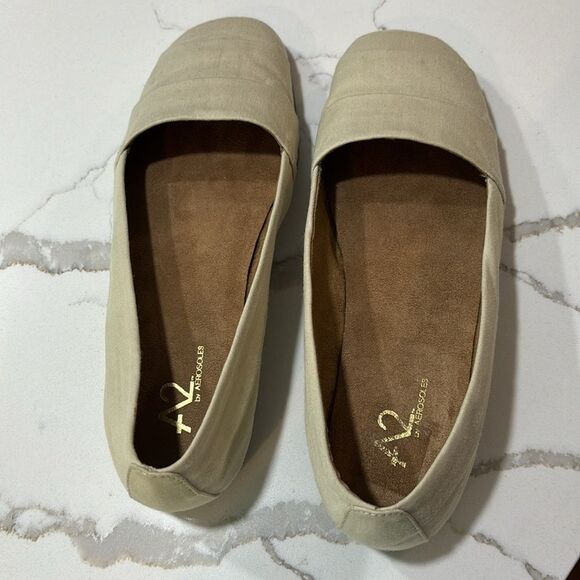 A2 By Aerosoles | Softball Linen Fabric Slip on Flats Women’s Shoes - Picture 2 of 8